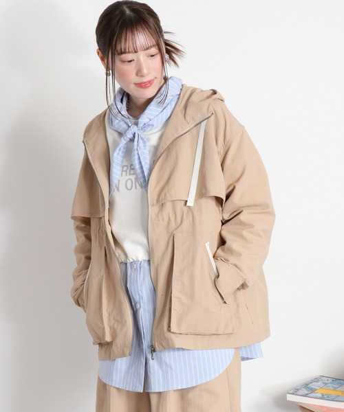 【ACLO】★2WAYブルゾン★新品未使用★Freeサイズ LAKOLE（ラコレ） ブルゾン アウター ウーリーテックA2ブルゾン