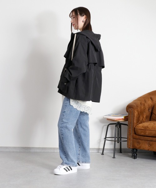 【ACLO】★2WAYブルゾン★新品未使用★Freeサイズ セール】SHIPS any:〈軽量 / 撥水〉PERTEX(R) × OCTA(R) 2WAY ブルゾン