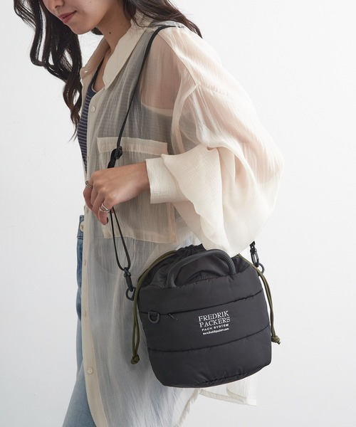 「FREDRIK PACKERS」 2WAYバッグ FREE ブラック系その他2 レディース_画像9