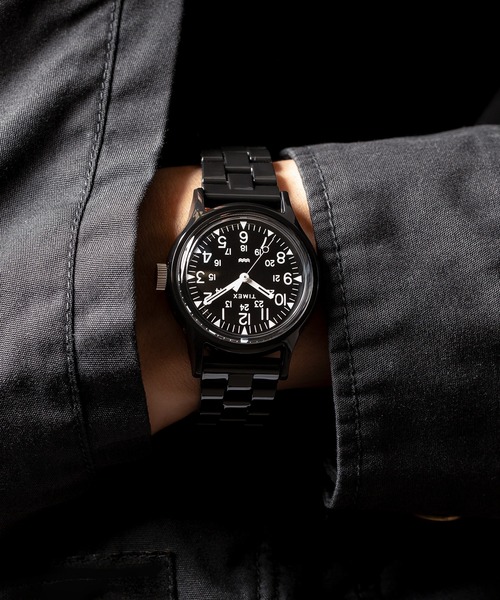 TIMEX(タイメックス) アナログ腕時計 FREE ブラック メンズ TIMEX(タイメックス) アナログ腕時計 FREE ブラック メンズ