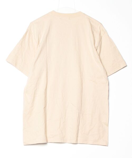 「marble sud」 半袖Tシャツ - ベージュ レディース_画像2