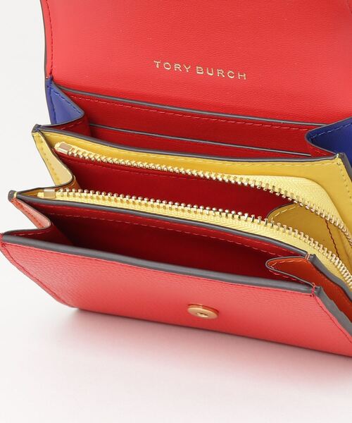 「TORY BURCH」 財布 - レッド レディースの画像