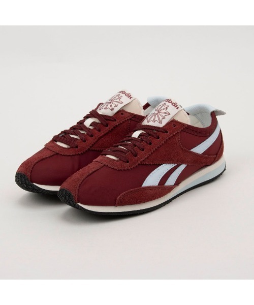 「Reebok」 ローカットスニーカー 24.5cm バーガンディー メンズ_画像6