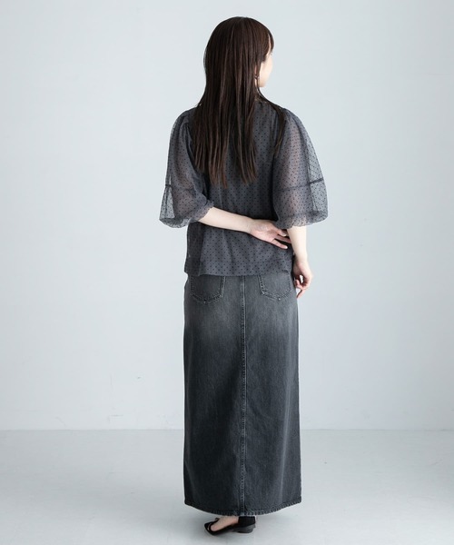 「URBAN RESEARCH Sonny Label」 半袖ブラウス FREE アイボリー レディース_画像8