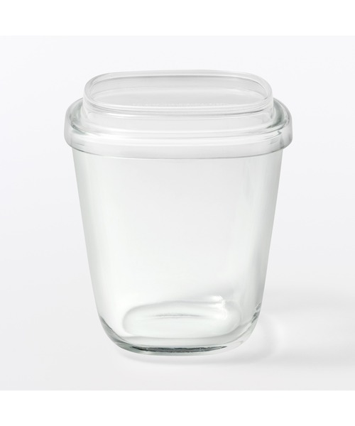 キッチン 蓋をしたままレンジで使える　耐熱ガラス容器　小鉢型／大　約４８０ｍＬ | 無印良品 | 03