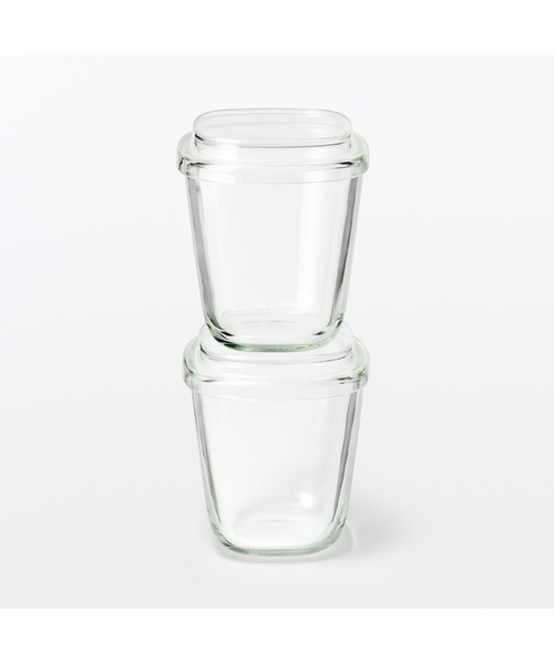 キッチン 蓋をしたままレンジで使える　耐熱ガラス容器　小鉢型／大　約４８０ｍＬ | 無印良品 | 05