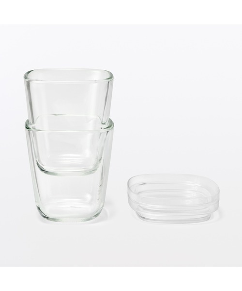 キッチン 蓋をしたままレンジで使える　耐熱ガラス容器　小鉢型／大　約４８０ｍＬ | 無印良品 | 06