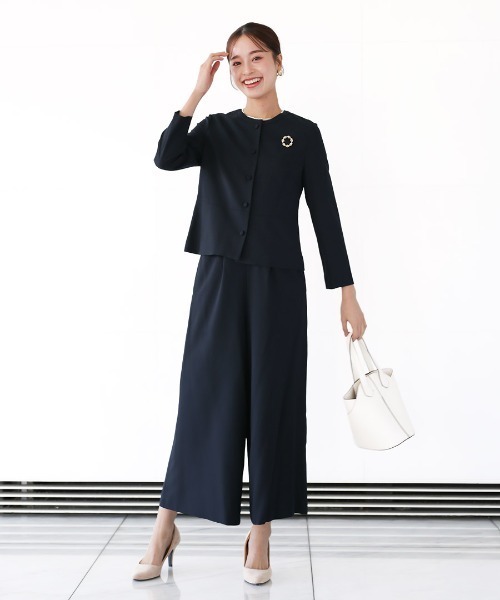 WHITE JOOLA」 セットアップ - ネイビー レディース : ZOZOTOWN Yahoo