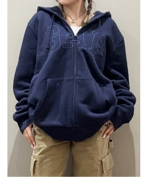 GAPギャップ　フルジップパーカー　ネイビー　ユニオンジャック 00s Y2K GAP（ギャップ） ジップアップパーカー L ネイビー メンズ : ZOZOTOWN