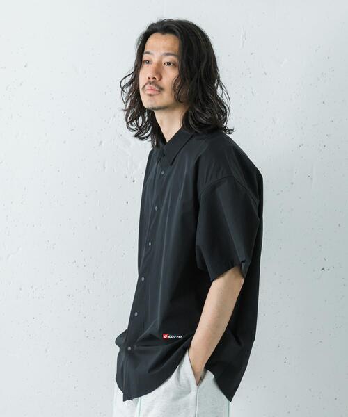 LOTTO（ロット） シャツ 半袖 LOTTO 4WAY STRETCH NYLON SHIRTS メンズ