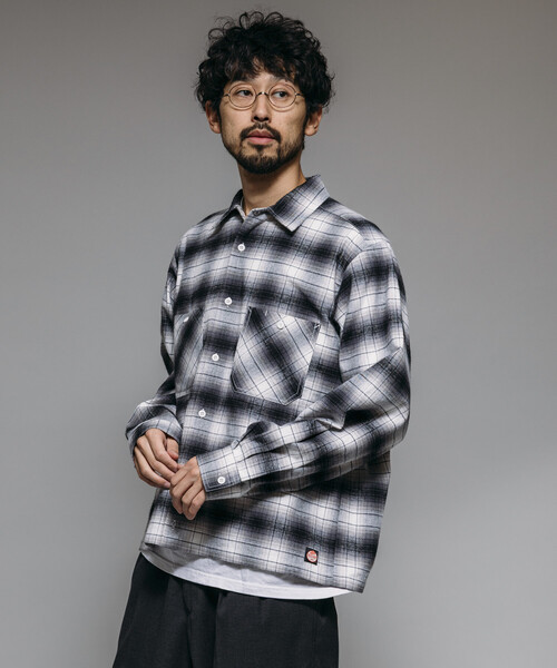 RED KAP（レッドキャップ） 長袖ネルシャツ「FREAK'S STOREコラボ