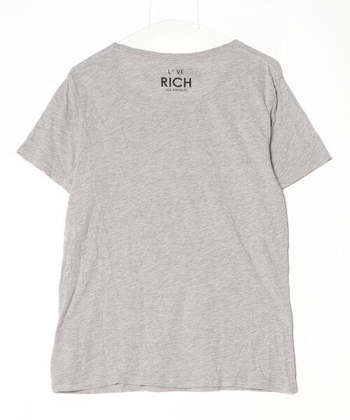 「JOYRICH」 半袖Tシャツ「Disneyコラボ」 M グレー メンズ_画像2