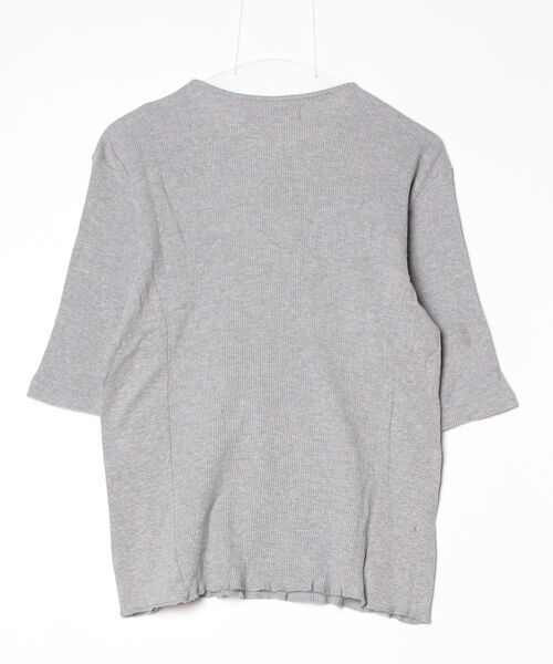 「felkod」 7分袖Tシャツ S グレー メンズ_画像2