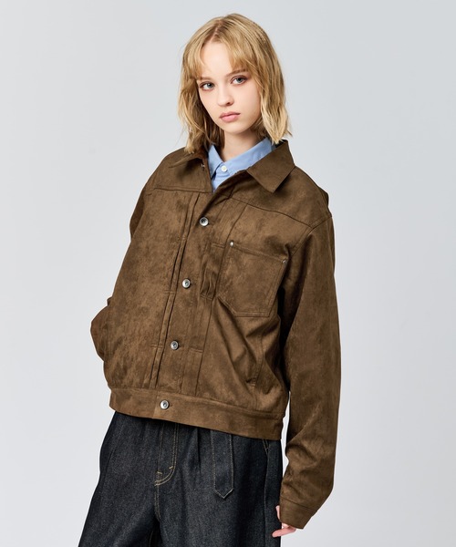 WETTEMPT ジャケット LARGE ブラウン メンズ : ZOZOTOWN Yahoo!店