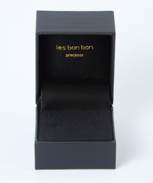 ピアス 「les bon bon」k18 hanna drape pierce single/ハンナ ドレープ ピアス single BOB991の画像