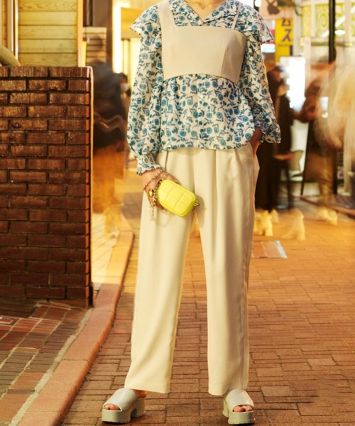 「CREOLME」 パンツ SMALL ホワイト レディース_画像3