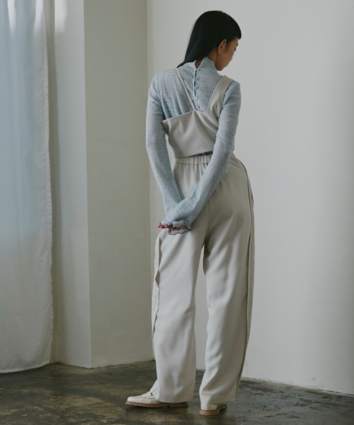 「CREOLME」 パンツ SMALL ホワイト レディース_画像6