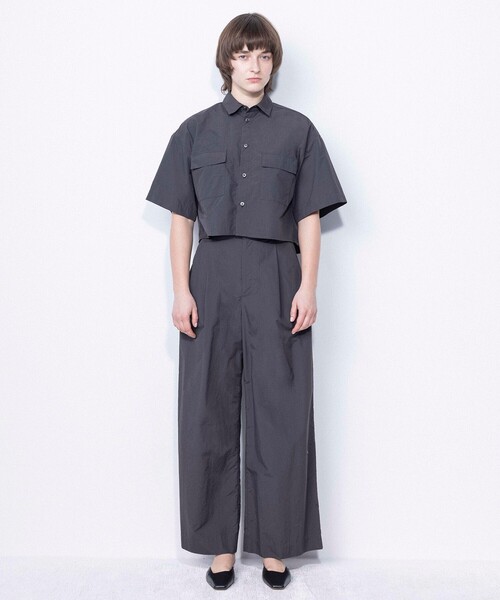 「NAVE」 半袖シャツ 1 ベージュ レディース_画像9