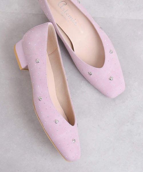 「artemis by DIANA」 パンプス 22.5cm グレー レディース_画像8