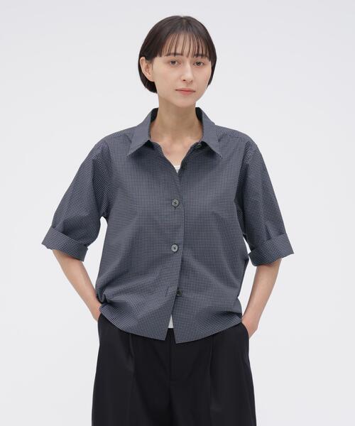 MARGARET HOWELL（マーガレットハウエル） ブラウス シャツ COTTON