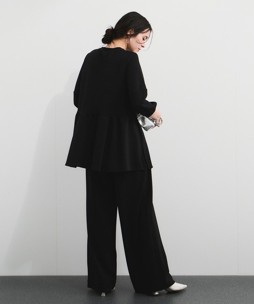 「LE CERCLE par rope'」 7分袖カットソー FREE オフホワイト レディース_画像4