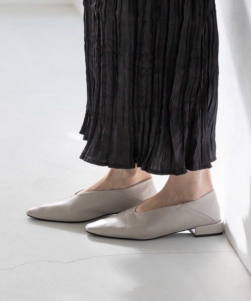 「welleg」 フラットパンプス 24.0cm ブラック レディース_画像4