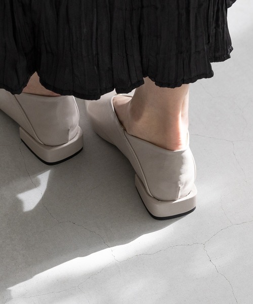 「welleg」 フラットパンプス 24.0cm ブラック レディース_画像8