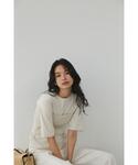 ニット セーター 「Gg」オーガニックコットン...の詳細画像2