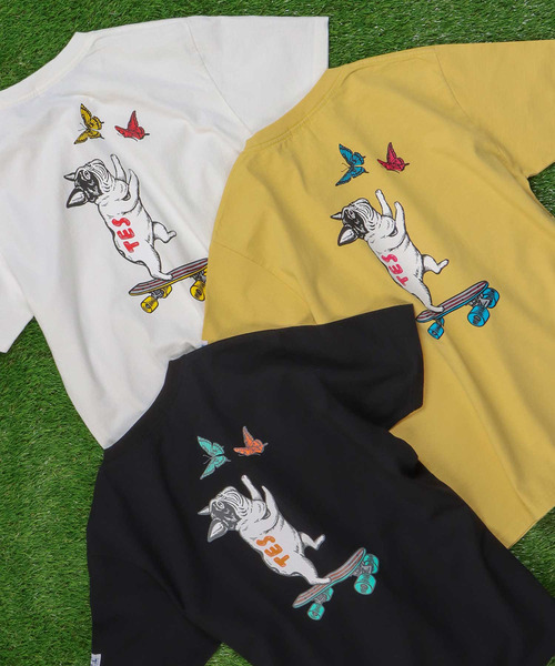 「The Endless Summer」 半袖Tシャツ MEDIUM イエロー メンズ_画像5