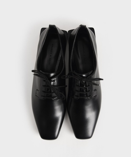 CHARLES & KEITHフォーマルシューズ スクエアトゥ ダービーシューズ CHARLES ＆ KEITH フォーマルシューズ スクエアトゥ ダービー