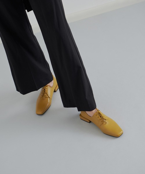 CHARLES & KEITHフォーマルシューズ スクエアトゥ ダービーシューズ CHARLES ＆ KEITH ローファー クラシックスクエアトゥローファー