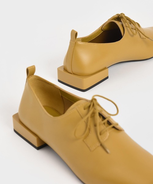 CHARLES & KEITHフォーマルシューズ スクエアトゥ ダービーシューズ CHARLES ＆ KEITH フォーマルシューズ スクエアトゥ ダービー