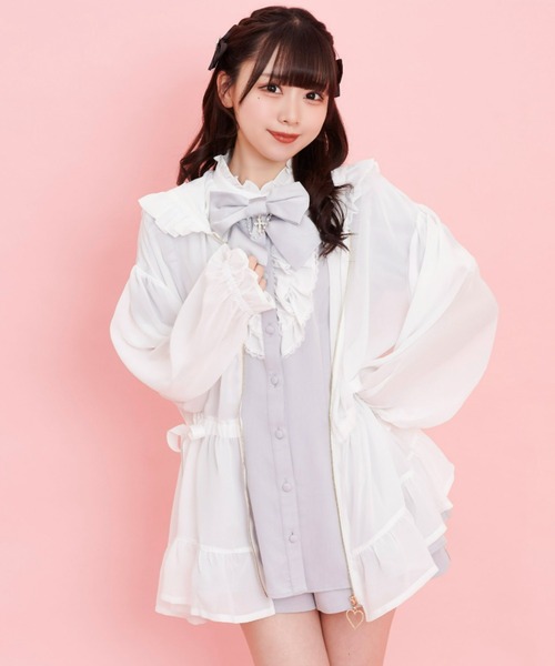 Secret Honey（シークレットハニー） ジャケット ブルゾン シフォン