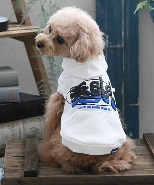 X-girl（エックスガール） 犬 服 X-girl/ホライゾンミルズロゴ