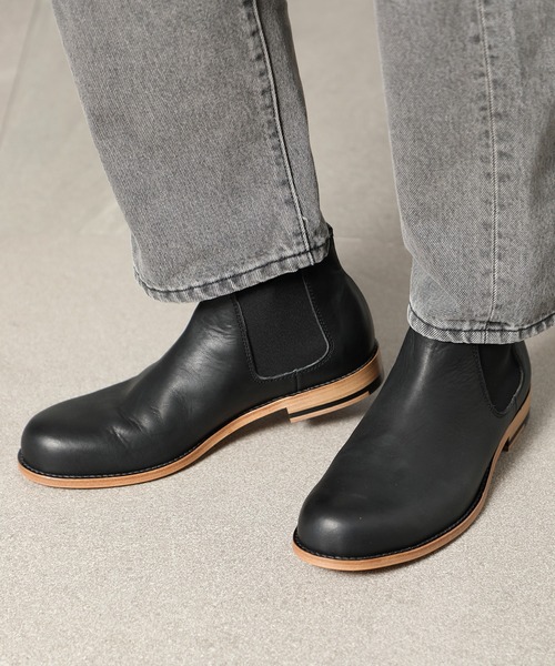 ブーツ 「PADRONE」別注 SIDE GORE BOOTS PX7358-1218-15A サイドゴアブーツ  チェルシーブーツの画像