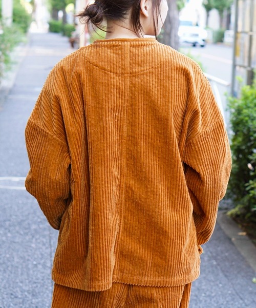 ジャケット カバーオール レディース HARVESTY / ハーベスティ BIG CORDUROY ATELIER JACKET ビッグコーデュロイ｜zozo｜17