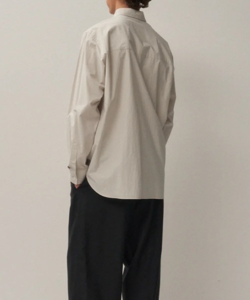 ATON（エイトン） シャツ SUVIN BROAD | STANDARD SHIRT メンズ
