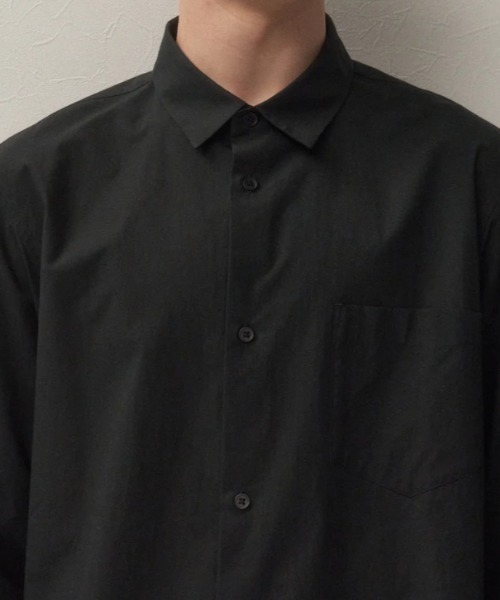 ATON（エイトン） シャツ SUVIN BROAD | STANDARD SHIRT メンズ