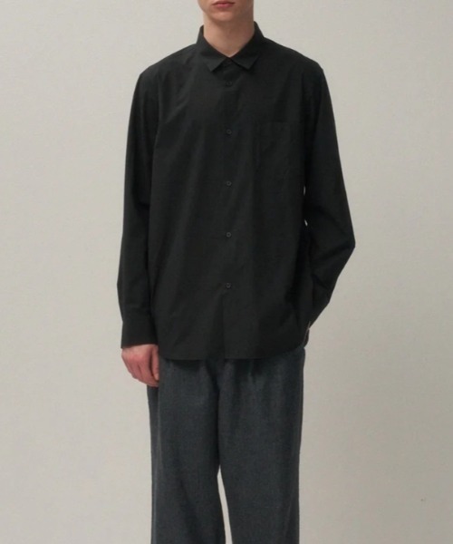 ATON（エイトン） シャツ SUVIN BROAD | STANDARD SHIRT メンズ