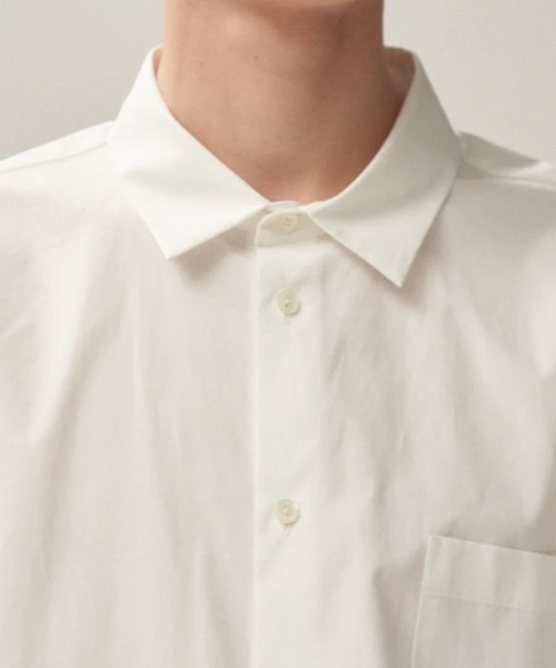 ATON（エイトン） シャツ SUVIN BROAD | STANDARD SHIRT メンズ