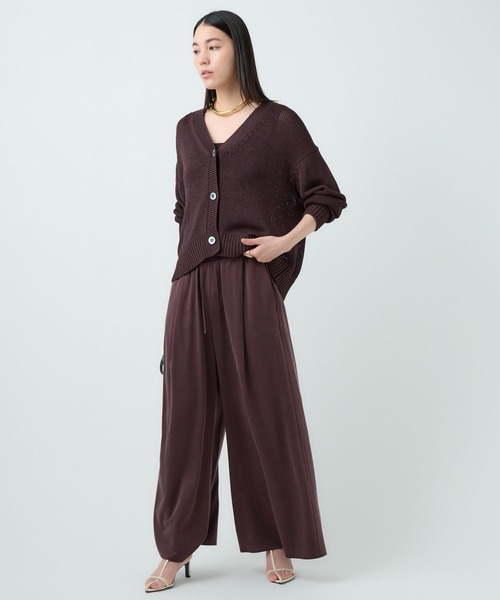 KAOS 売れ筋商品|||カオス カーディガン アウター レディース Cardigans Brown Chaos｜カオスのカーディガン（ニット）通販｜ELLE SHOP (エル
