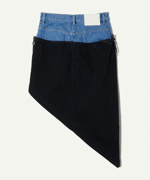 leinwande（ラインヴァンド） スカート Asymmetry Cotton Skirt