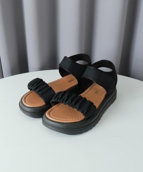 miniministore サンダル 厚底 スポーツサンダル 美脚 夏靴韓国風