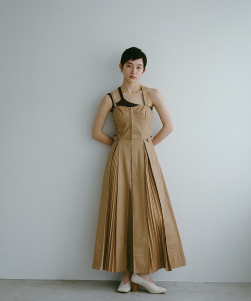 CASA FLINE 「CASA FLINE」 サロペットスカート FREE ベージュ  