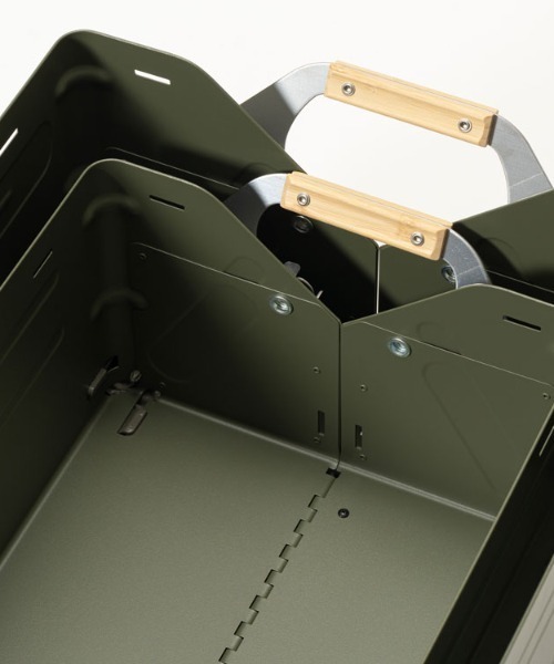 snow peak（スノーピーク） シェルフコンテナ 50 オリーブドラブ/雪峰