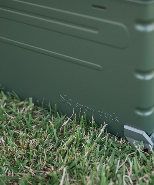 snow peak（スノーピーク） シェルフコンテナ 50 オリーブドラブ/雪峰