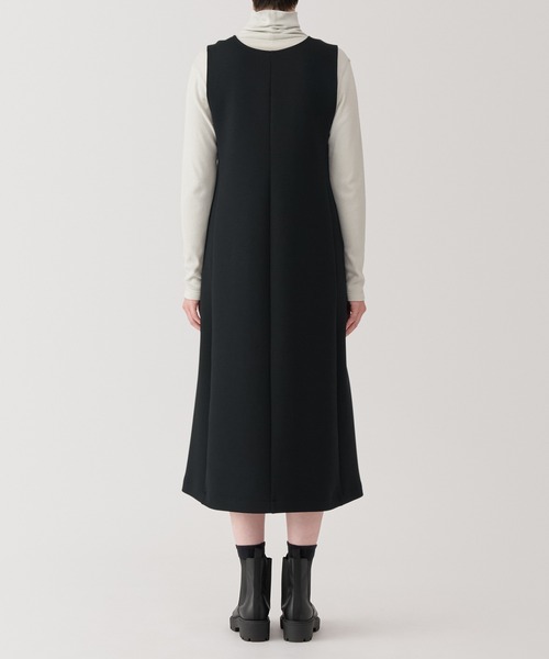 無印良品（MUJI） ジャンパースカート 婦人 二重編みスウェット