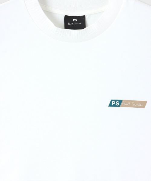 【Paul Smith】\"Ripped Tag\" Tシャツ ロゴ クルーネック 半袖 半袖クルーネックTシャツ | Paul Smith (Men)/ポール・スミス