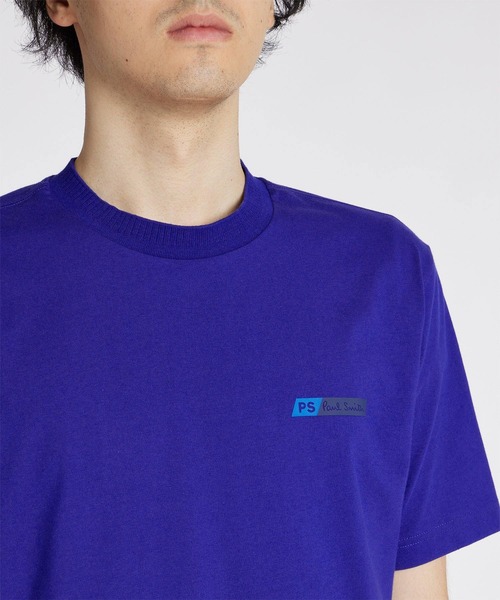 【Paul Smith】PSカーブロゴ 半袖カットソー Paul Smith】PSカーブロゴ 半袖カットソー (Paul Smith/Tシャツ