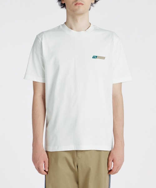 PS PAUL SMITH★半袖 ロゴ クルーネック トップス Tシャツ 送料関税込み☆PS PAUL SMITH ロゴ クルーネック Tシャツ (Paul